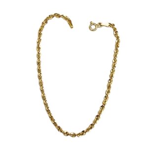 bracciale fune modello iride oro giallo