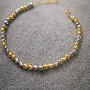 Bracciale Milleluci donna due colori oro 18K