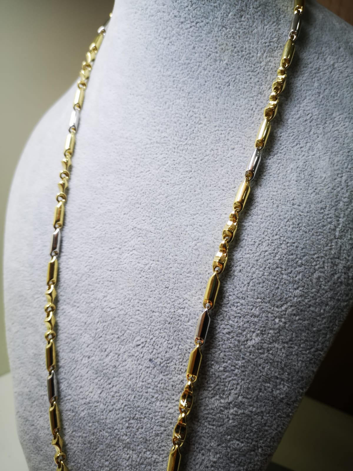 Miore Orecchini Donna Piccoli A Lobo – Due Colori Oro Giallo E Oro Bianco 14 Kt / 585