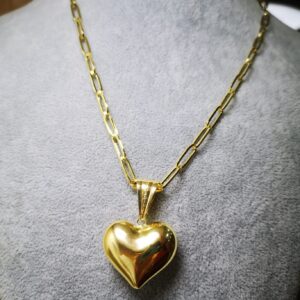 Collana Ferragni con cuore in oro 18K