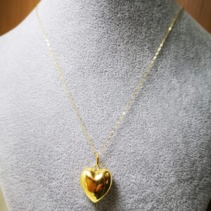 Cuore Ferragni con ovalina oro 18kt