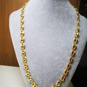 Collana a maglia marinara oro 18K