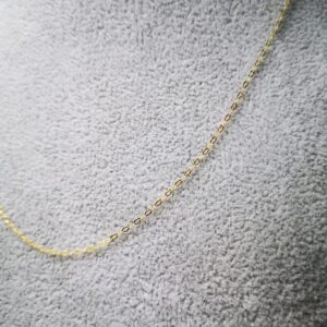 Collana ovalina oro 18K