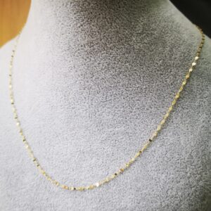 Collana specchiata oro 18kt