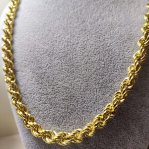 Collana Corda da 23 G 60 cm oro 18K