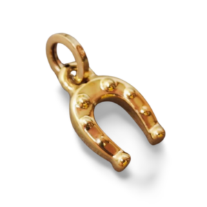 Ciondolo PortaFortuna Ferro di Cavallo oro 18kt