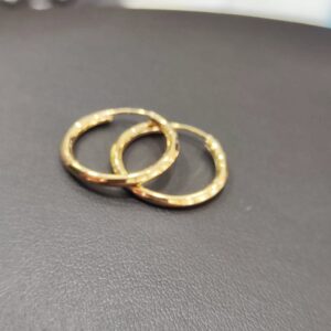 Orecchini Flex A Cerchio oro 18K