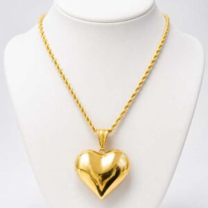 Collana America con Cuore Ferragni Elettroformato in Oro Giallo 18 KT – Giordini