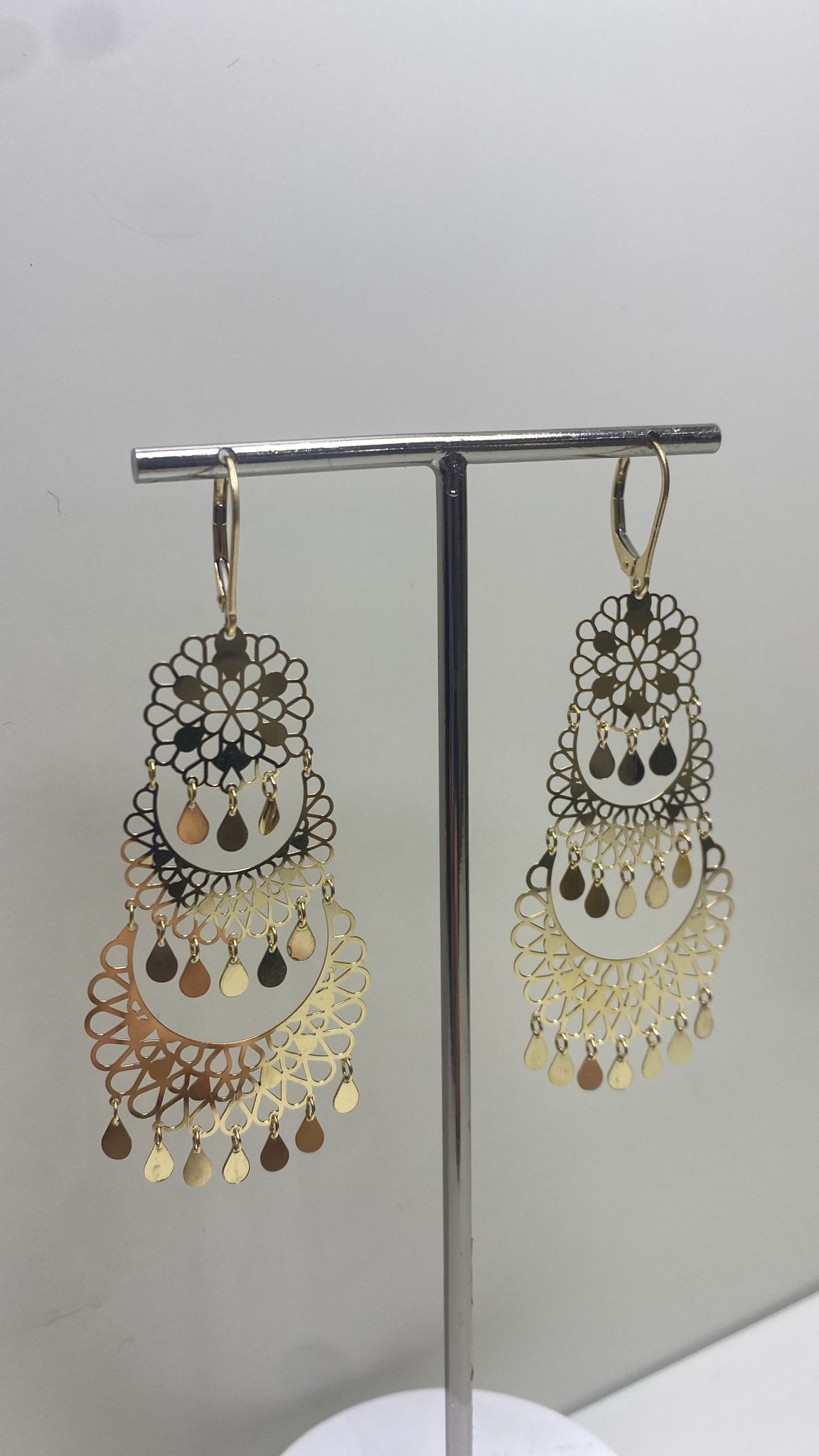 Orecchini In Oro Orecchini Di Perle Orecchini Vittoriani Orecchini In - Foto 10