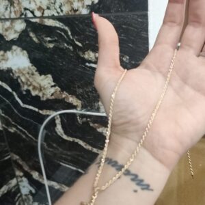 COLLANA +CROCE ORO 18KT