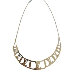 Collana con logo oro 18 kt