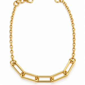 Bracciale Modello Catena in Oro Giallo 18 KT – 19 cm