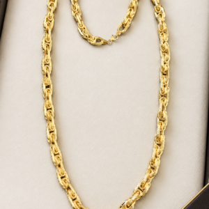 Collana Catena Greca in Oro Giallo 18 KT – 60 cm